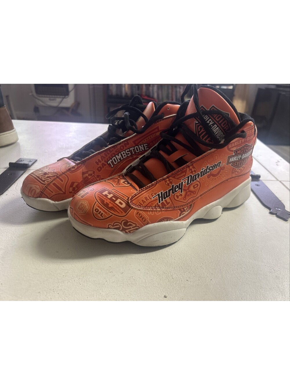 Size 11.5 Harley Davidson Design Shoes